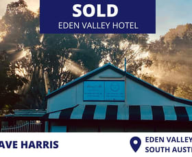 Hotel, Motel, Pub & Leisure commercial property sold at 11 Murray Street Eden Valley SA 5235