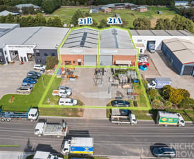 Factory, Warehouse & Industrial commercial property sold at 21A & 21B Carbine Way Mornington VIC 3931