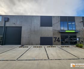 Factory, Warehouse & Industrial commercial property sold at 74/2 Thomsons Road Keilor Park VIC 3042