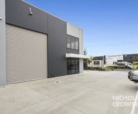 Factory, Warehouse & Industrial commercial property sold at 1/20 Carbine Way Mornington VIC 3931