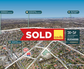 Development / Land commercial property sold at 30-32 Invermay Grove Rosanna VIC 3084