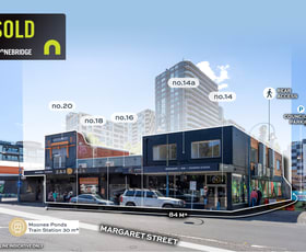 Showrooms / Bulky Goods commercial property sold at 14-20 Margaret Street Moonee Ponds VIC 3039