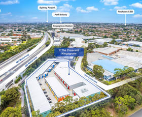 Factory, Warehouse & Industrial commercial property for lease at Unit 112/2 The Crescent Kingsgrove NSW 2208