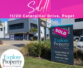 Factory, Warehouse & Industrial commercial property sold at 11/20 Caterpillar Drive Paget QLD 4740