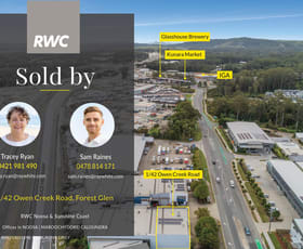 Factory, Warehouse & Industrial commercial property sold at 1/42 Owen Creek Road Forest Glen QLD 4556