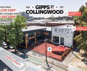 Development / Land commercial property for sale at 106-120 Gipps Street Collingwood VIC 3066