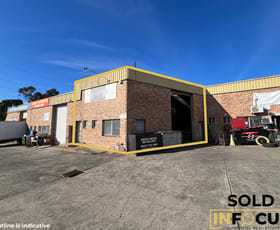 Factory, Warehouse & Industrial commercial property sold at St Marys NSW 2760