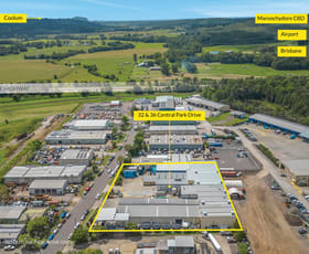 Factory, Warehouse & Industrial commercial property for sale at 32 & 36 Central Park Drive Yandina QLD 4561