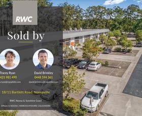 Factory, Warehouse & Industrial commercial property sold at Lot 18/11 Bartlett Road Noosaville QLD 4566