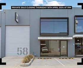 Factory, Warehouse & Industrial commercial property for sale at 58/31-39 Norcal Road Nunawading VIC 3131