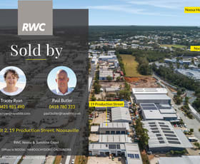 Factory, Warehouse & Industrial commercial property sold at Lot 2/19 Production Street Noosaville QLD 4566