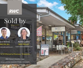 Shop & Retail commercial property sold at 3/10 Memorial Avenue Tewantin QLD 4565