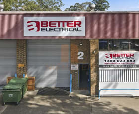 Showrooms / Bulky Goods commercial property sold at Unit 2/16 Works Place Milperra NSW 2214