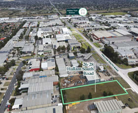 Factory, Warehouse & Industrial commercial property for sale at 26-28 Hallam South Road Hallam VIC 3803