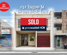 Shop & Retail commercial property sold at 232 Lygon Street Brunswick East VIC 3057