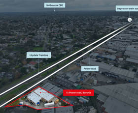 Factory, Warehouse & Industrial commercial property sold at 75 Power Road Boronia VIC 3155