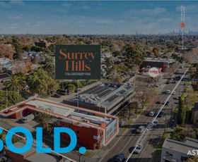 Showrooms / Bulky Goods commercial property sold at 274A Canterbury Road Surrey Hills VIC 3127