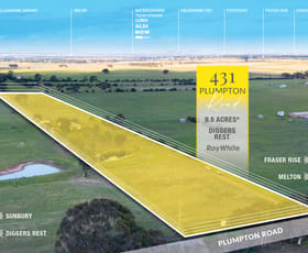 Rural / Farming commercial property for sale at 431 Plumpton Road Diggers Rest VIC 3427