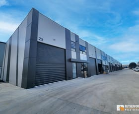Factory, Warehouse & Industrial commercial property sold at 23 Star Circuit Derrimut VIC 3026