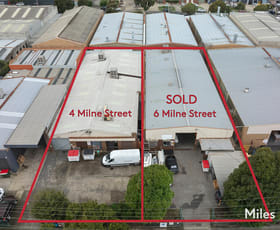 Factory, Warehouse & Industrial commercial property sold at 4 & 6 Milne Street Thomastown VIC 3074