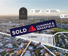 Development / Land commercial property sold at 124 -180 Ballarat Road Footscray VIC 3011