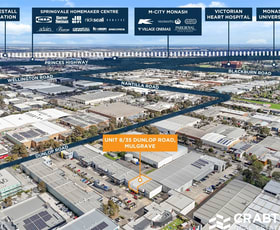 Factory, Warehouse & Industrial commercial property sold at 8/35 Dunlop Road Mulgrave VIC 3170