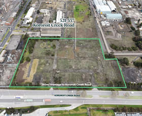 Development / Land commercial property for sale at 521-537 Kororoit Creek Road Altona VIC 3018