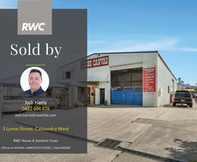 Factory, Warehouse & Industrial commercial property sold at 3 Lynne Street Caloundra West QLD 4551