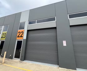Factory, Warehouse & Industrial commercial property for lease at Unit 22/6-14 Wells Road Oakleigh VIC 3166