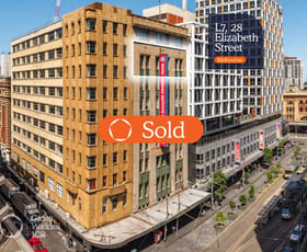 Offices commercial property sold at Level 7, 28 Elizabeth Street Melbourne VIC 3000