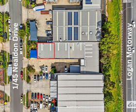 Factory, Warehouse & Industrial commercial property leased at 1/45 Nealdon Drive Meadowbrook QLD 4131