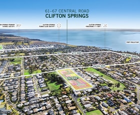 Development / Land commercial property for sale at 61-67 Central Road Clifton Springs VIC 3222