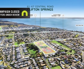 Development / Land commercial property for sale at 61-67 Central Road Clifton Springs VIC 3222