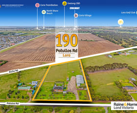 Development / Land commercial property for sale at 190 Patullos Rd Lara VIC 3212