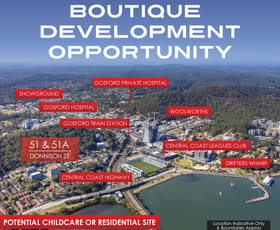 Development / Land commercial property for sale at 51 & 51A Donnison Avenue W West Gosford NSW 2250