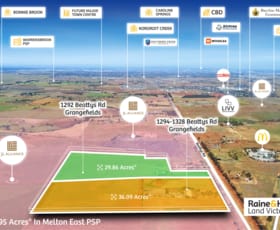 Development / Land commercial property for sale at 1292 Beattys Road Grangefields VIC 3335