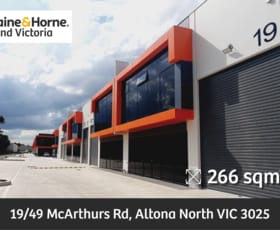 Factory, Warehouse & Industrial commercial property for sale at 19/49 McArthurs Road Altona North VIC 3025