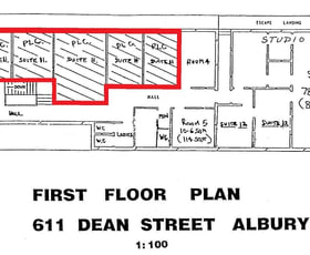 Offices commercial property leased at 11/611 Dean Street Albury NSW 2640