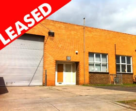 Factory, Warehouse & Industrial commercial property leased at 10 Corr Street Moorabbin VIC 3189