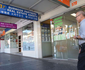 Medical / Consulting commercial property leased at Level 1/179 Burwood Road Burwood NSW 2134