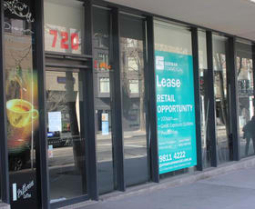 Shop & Retail commercial property leased at 720 Chapel Street South Yarra VIC 3141