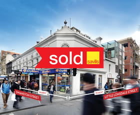 Showrooms / Bulky Goods commercial property sold at 319-325 Swanston Street Melbourne VIC 3000