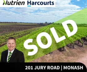 Rural / Farming commercial property sold at Lot 201 Jury Road Monash SA 5342