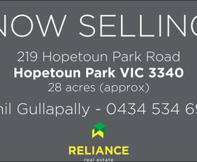 Rural / Farming commercial property sold at 219 Hopetoun Park Road Hopetoun Park VIC 3340