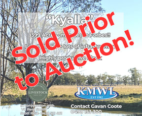 Rural / Farming commercial property sold at "Kyalla" 156 Forest Road Forbes NSW 2871
