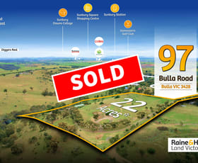 Rural / Farming commercial property for sale at 97 Bulla Road Bulla VIC 3428