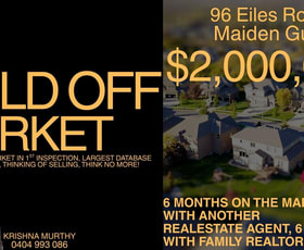 Rural / Farming commercial property sold at 96 Eiles Road Maiden Gully VIC 3551