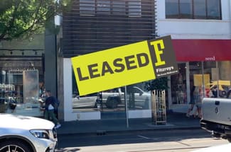 Shop & Retail commercial property leased at 539 Chapel Street South Yarra VIC 3141