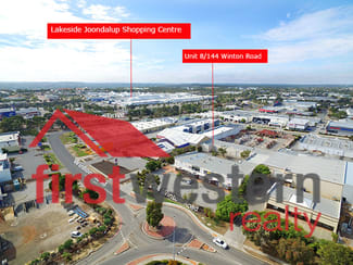 Showrooms / Bulky Goods commercial property leased at 8/144 Winton Road Joondalup WA 6027 Showrooms / Bulky Goods commercial property leased at 8/144 Winton Road Joondalup WA 6027