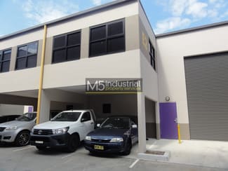 Factory, Warehouse & Industrial commercial property leased at E2/5-7 Hepher Road Campbelltown NSW 2560